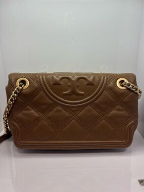 Fleming soft Quilted convertible shoulder Bag - Brown